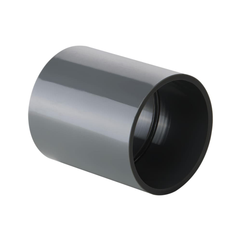 PRO-SOURCE 90380300709 3" PVC Plastic Pipe Coupling Image