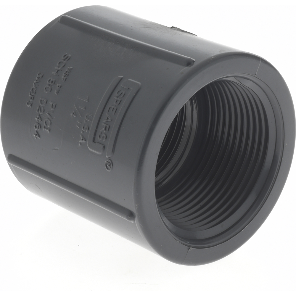 Value Collection 11/4" PVC Plastic Pipe Coupling 37000817 MSC