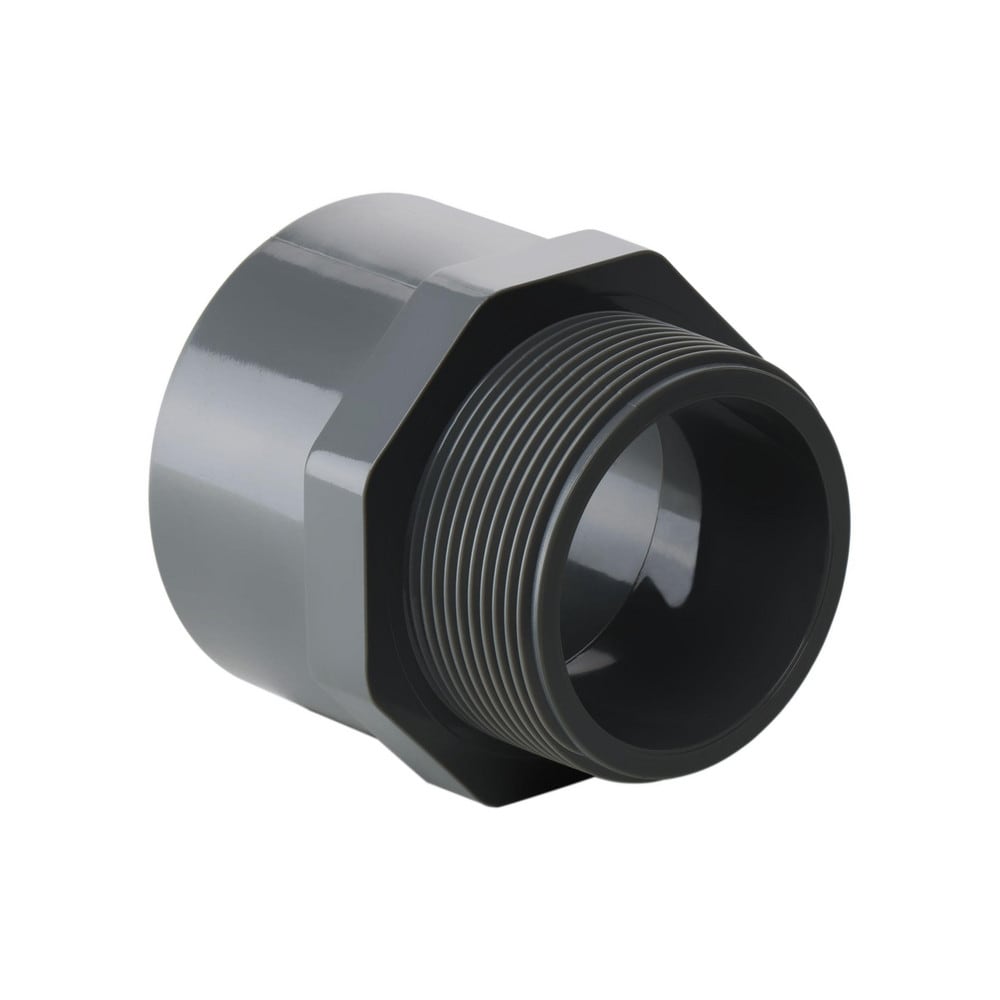 PRO-SOURCE 90381000809 4" PVC Plastic Pipe Male Adapter Image