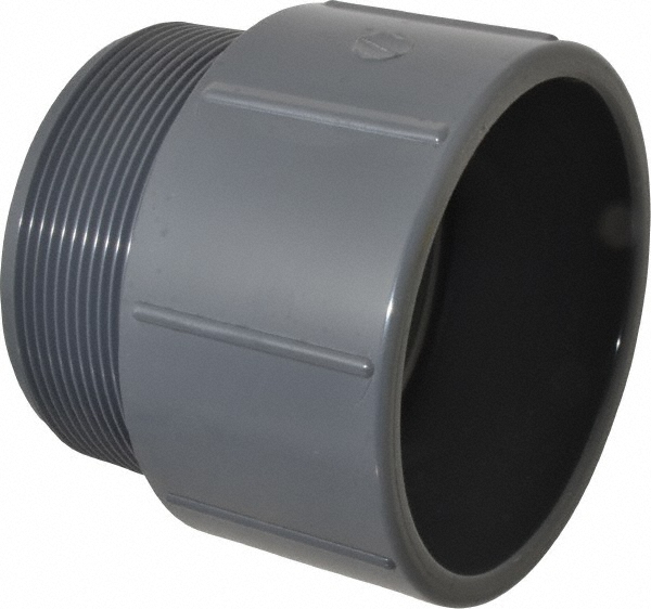 PROSOURCE 4" PVC Plastic Pipe Male Adapter 37001047 MSC