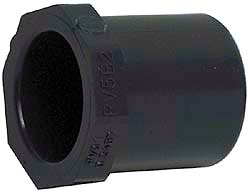 Value Collection 437-582 8 x 4" PVC Plastic Pipe Bushing Image