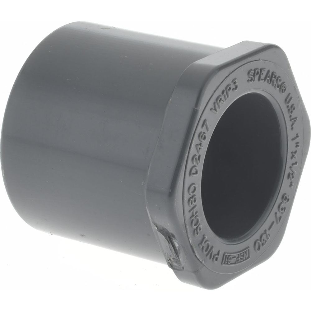 PROSOURCE 1 x 1/2" PVC Plastic Pipe Bushing 37001062 MSC