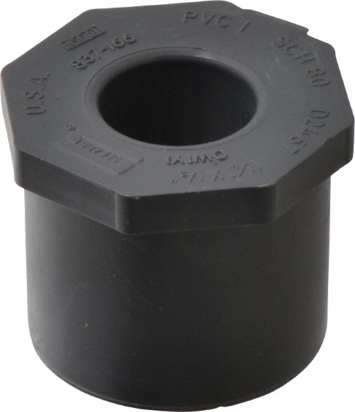 PROSOURCE 11/4 x 1/2" PVC Plastic Pipe Bushing 37001088 MSC Industrial Supply