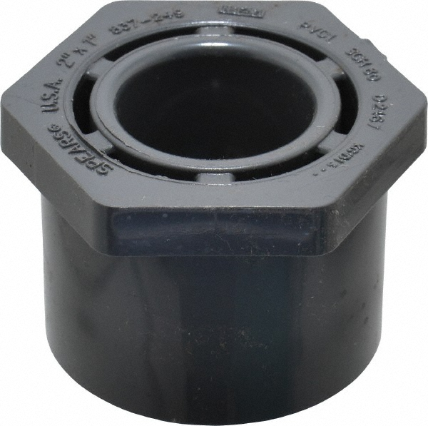 PROSOURCE 2 x 1" PVC Plastic Pipe Bushing 37001179 MSC Industrial Supply