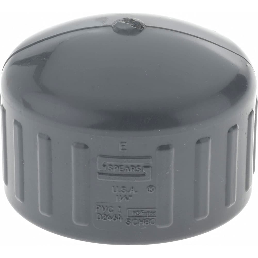 Value Collection - 4″ PVC Plastic Pipe End Cap - 36999894 - MSC