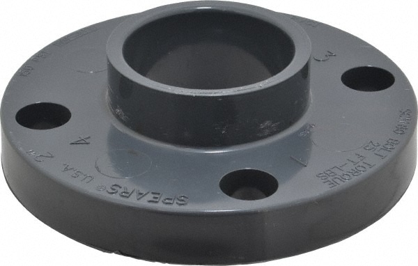 Pro Source 2 Pvc Plastic Pipe Flange One Piece 37001609 Msc Industrial Supply 