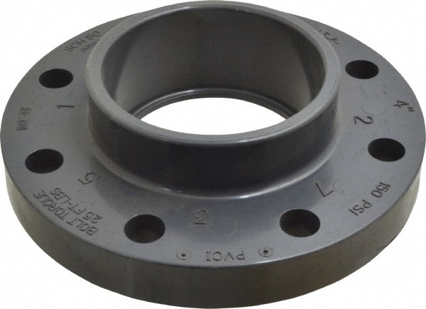 Pro Source 4 Pvc Plastic Pipe Flange One Piece 37001633 Msc Industrial Supply 