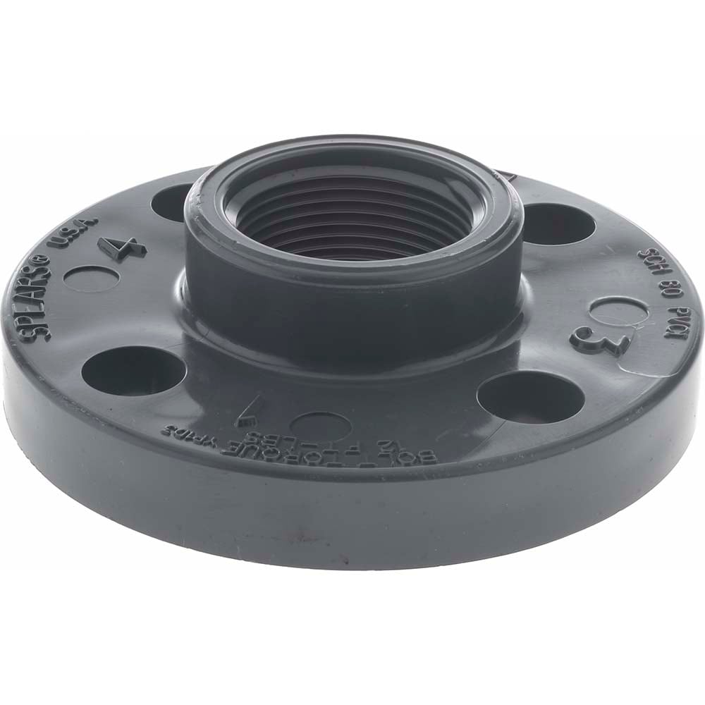 Pro Source 1 14 Pvc Plastic Pipe Flange One Piece Msc Industrial Supply Co 