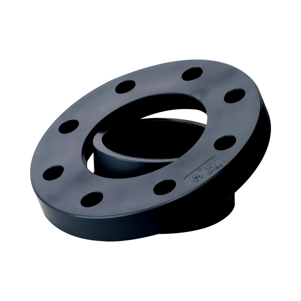 PROSOURCE 6" PVC Plastic Pipe Flange (Two Piece) MSC Direct