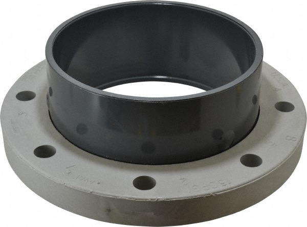 Value Collection 8 Pvc Plastic Pipe Flange Two Piece 37001781 Msc Industrial Supply 