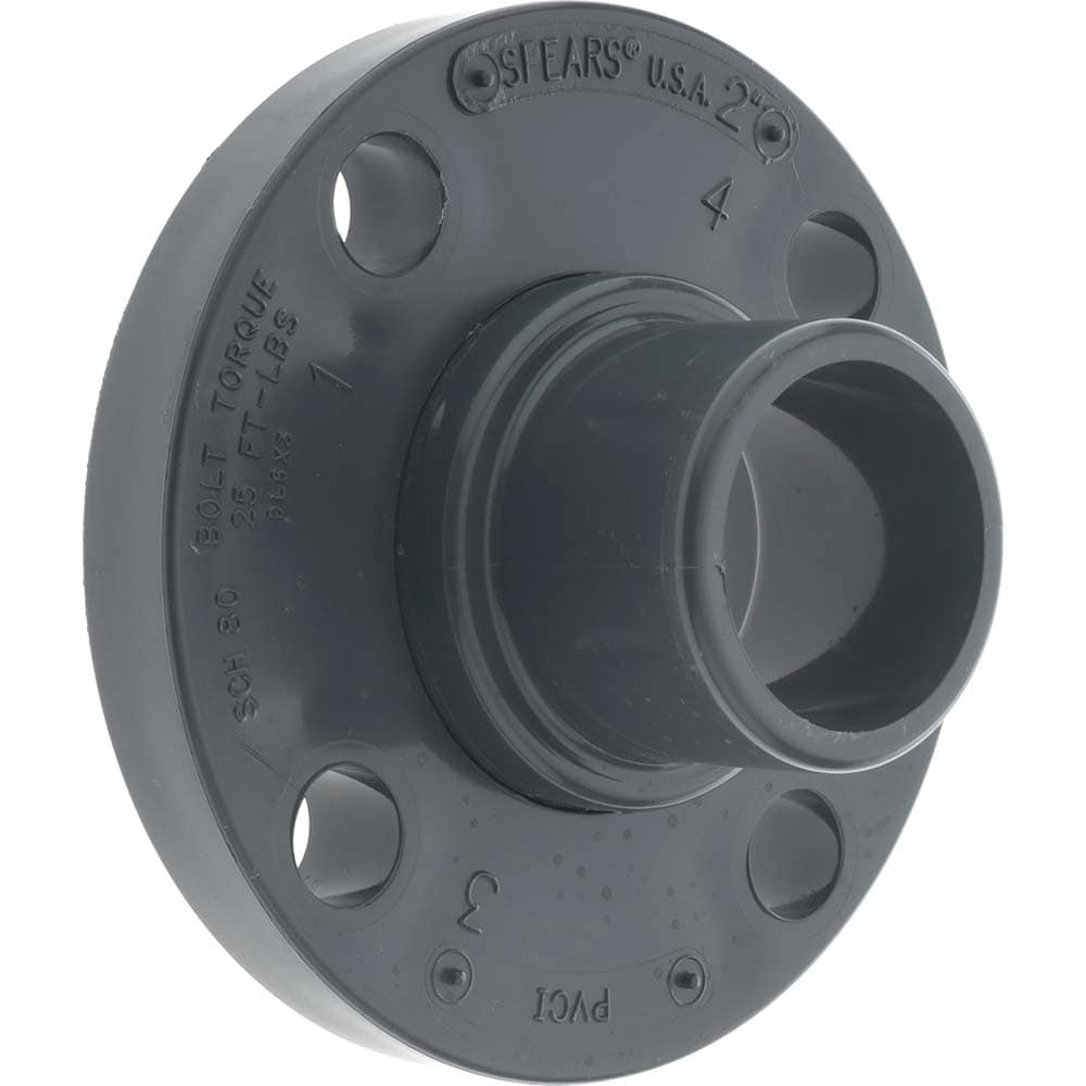 Value Collection 2 PVC Plastic Pipe Flange Two Piece MSC Direct