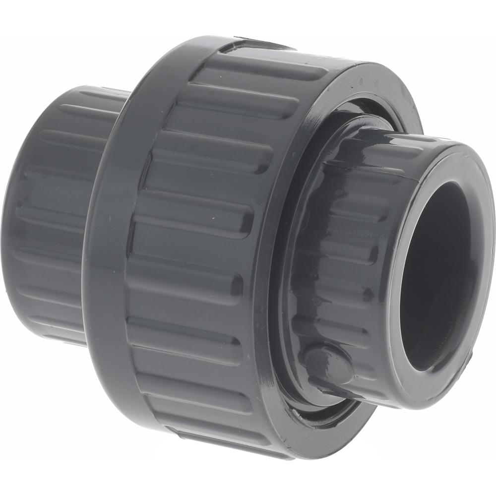 PROSOURCE 1/2" PVC Plastic Pipe Union with EPDM ORing 37001914