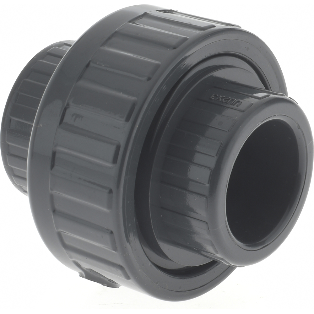 PROSOURCE 3/4" PVC Plastic Pipe Union with EPDM ORing 37001922