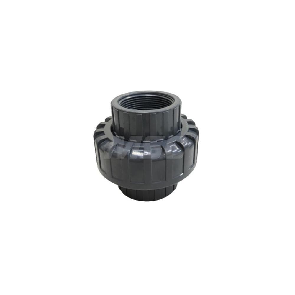 PRO-SOURCE 898-030 3" PVC Plastic Pipe Union with EPDM O-Ring Image