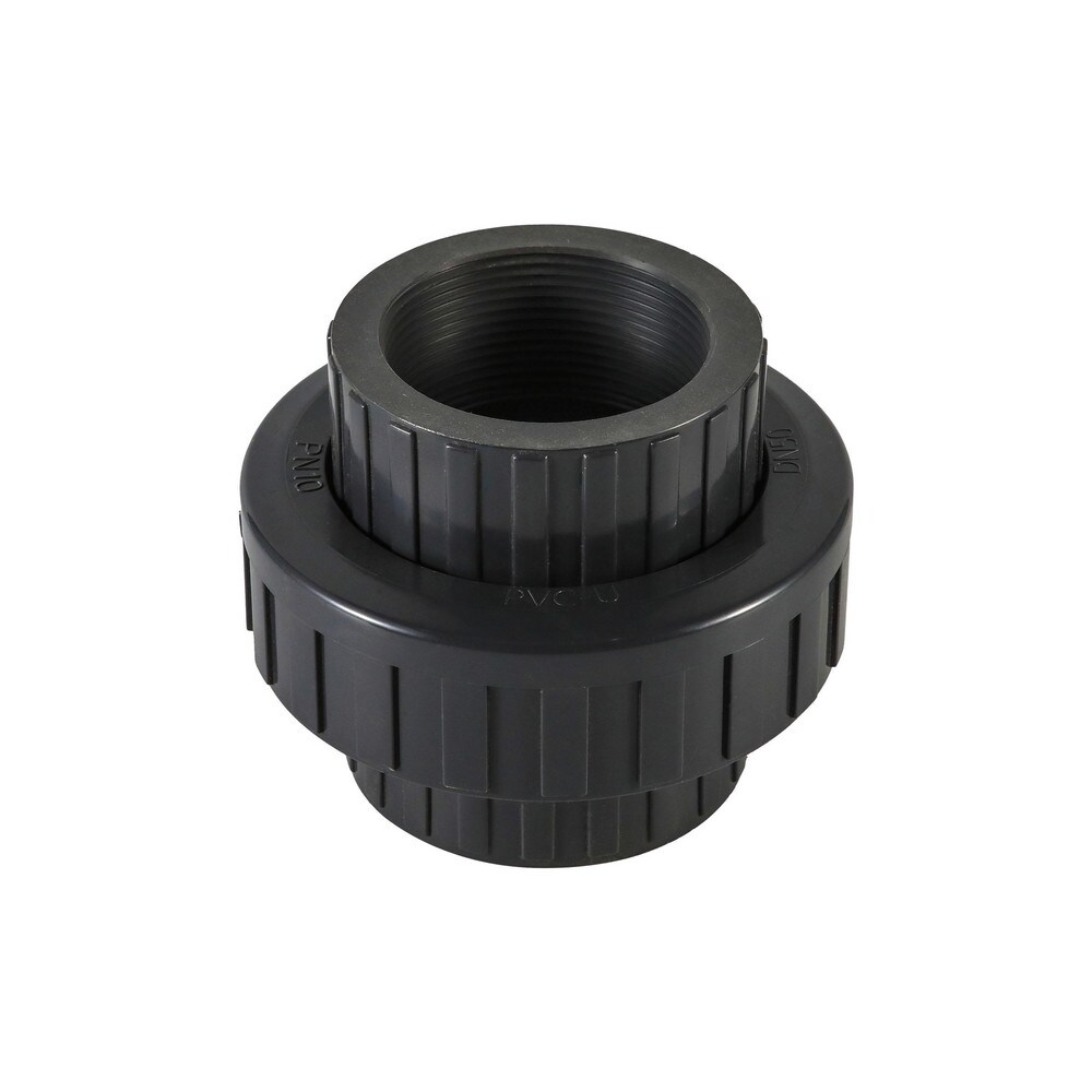 PRO-SOURCE 898-012 1-1/4" PVC Plastic Pipe Union with EPDM O-Ring Image