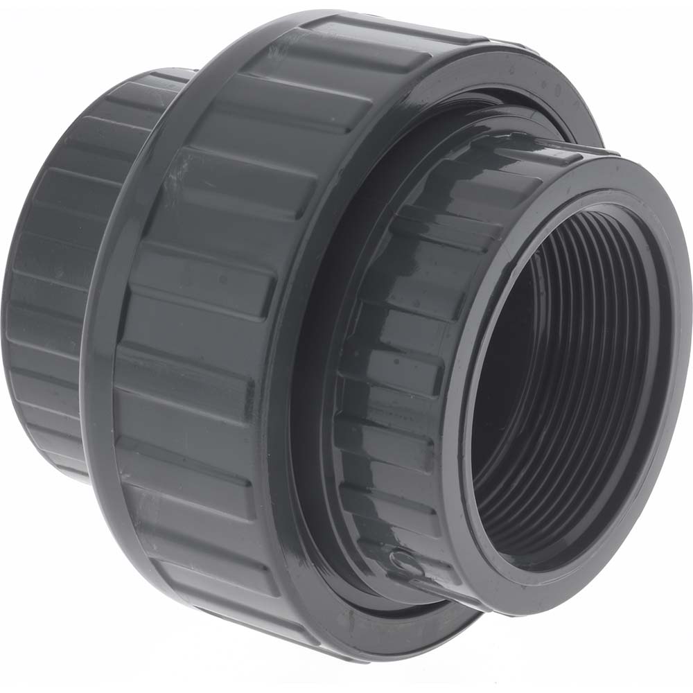 PROSOURCE 2" PVC Plastic Pipe Union with EPDM ORing 37002037
