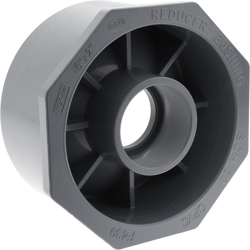 PRO-SOURCE 837-528C 6 x 2" CPVC Plastic Pipe Bushing Image