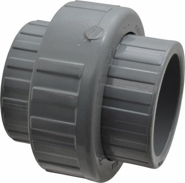 PROSOURCE 2" CPVC Plastic Pipe Union with EPDM ORing 37003498