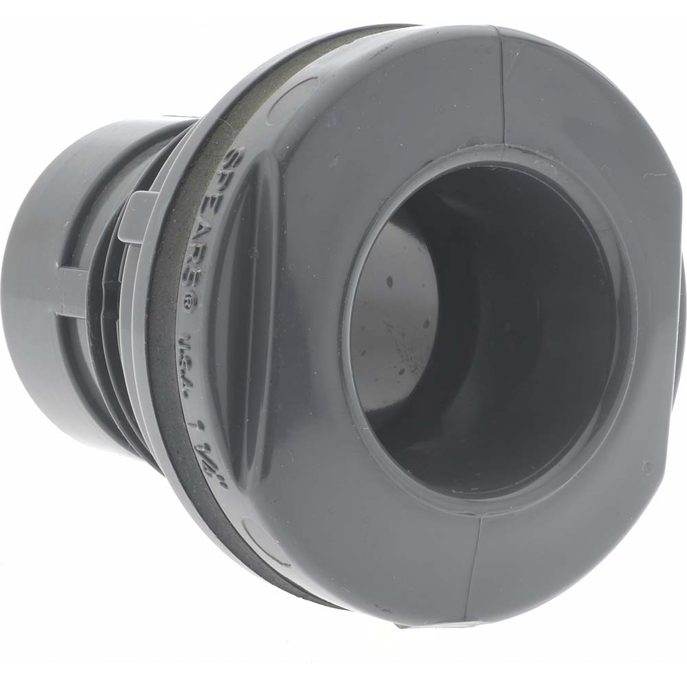 Value Collection 11/4" PVC Plastic Pipe Bulkhead Tank Adapter