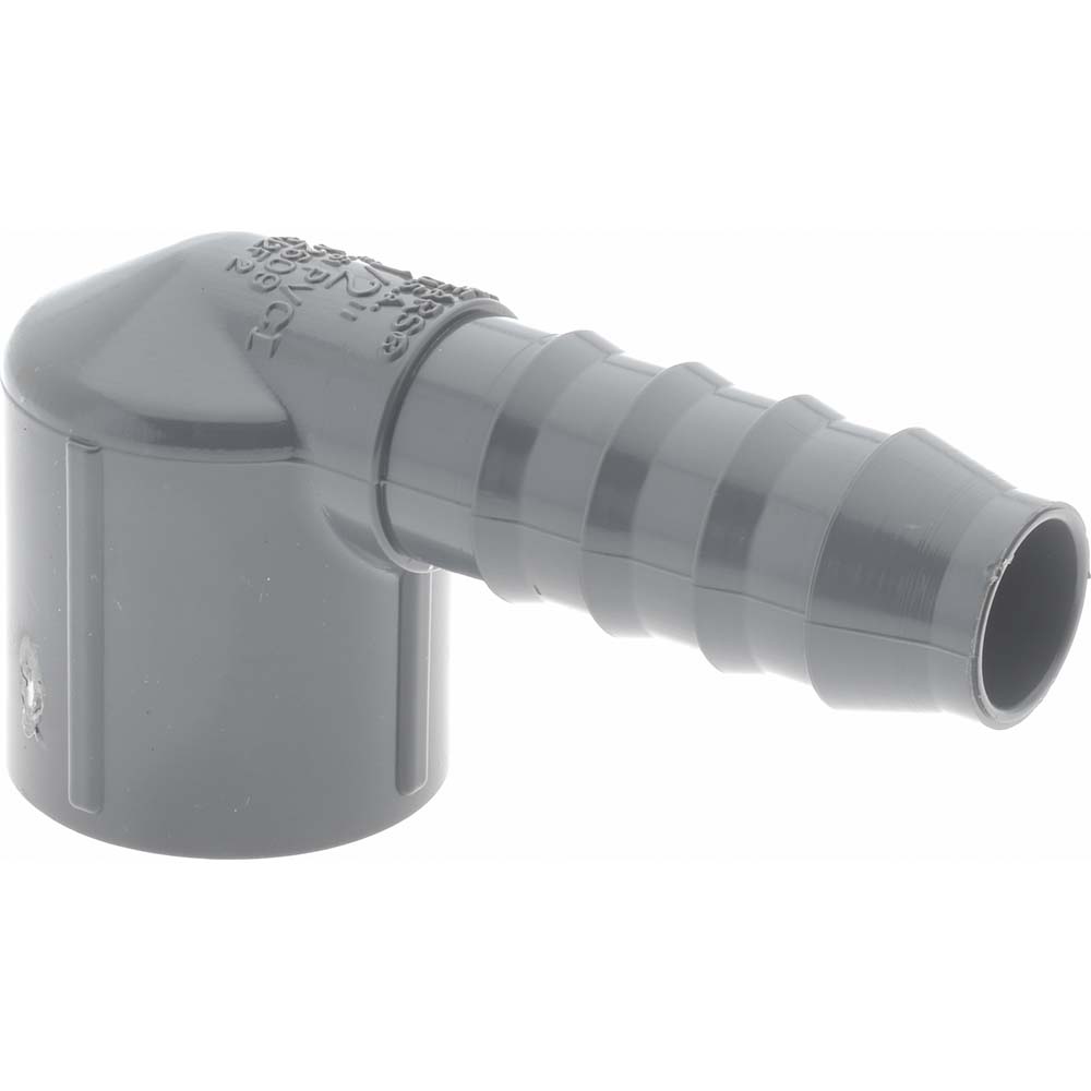 Value Collection 1/2" Barb, 1/2 FIPT, Multiple Barbed Tube Elbow