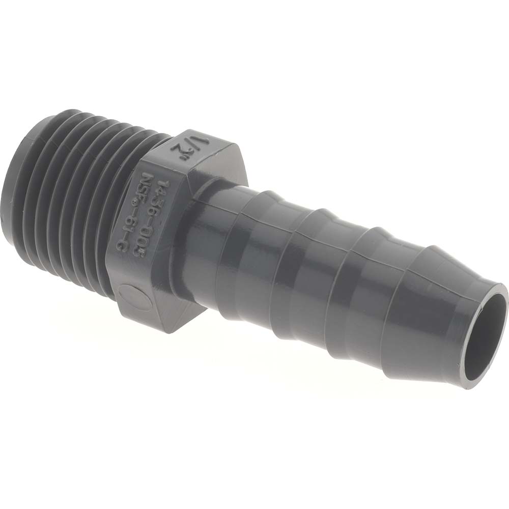 Value Collection 1/2" Barb, 1/2 MIPT, Multiple Barbed Tube Adapter