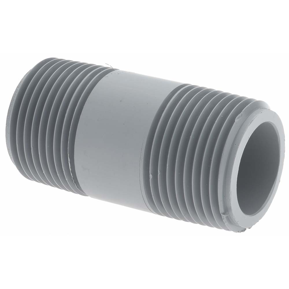 Value Collection 3/4" Pipe, 2" Long CPVC Threaded Plastic Pipe Nipple
