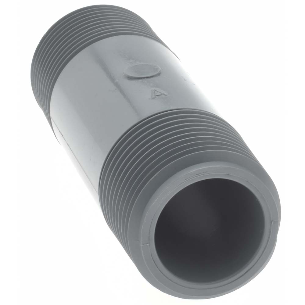 Value Collection 3/4" Pipe, 3" Long CPVC Threaded Plastic Pipe Nipple