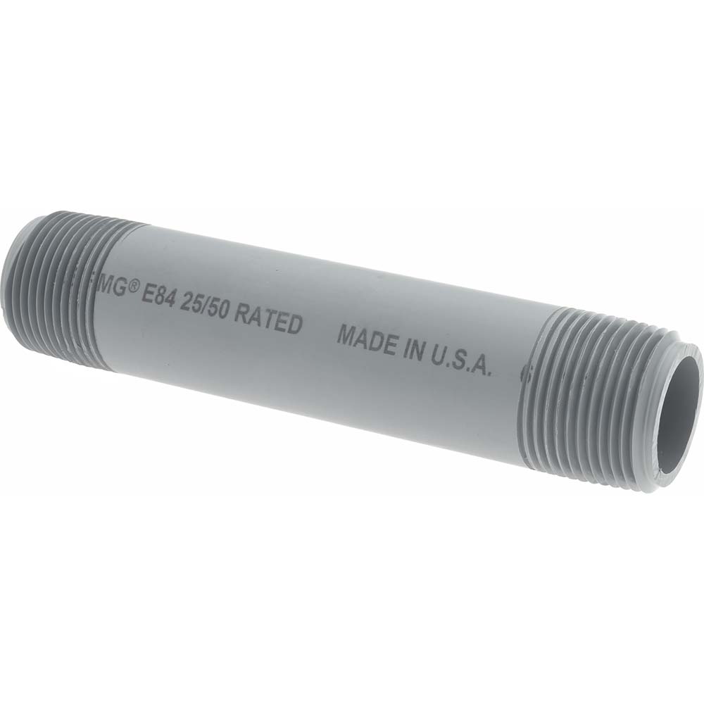 Value Collection 1" Pipe, 6" Long CPVC Threaded Plastic Pipe Nipple