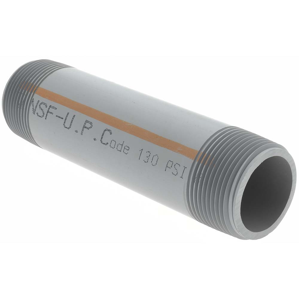 Value Collection 11/4" Pipe, 6" Long CPVC Threaded Plastic Pipe