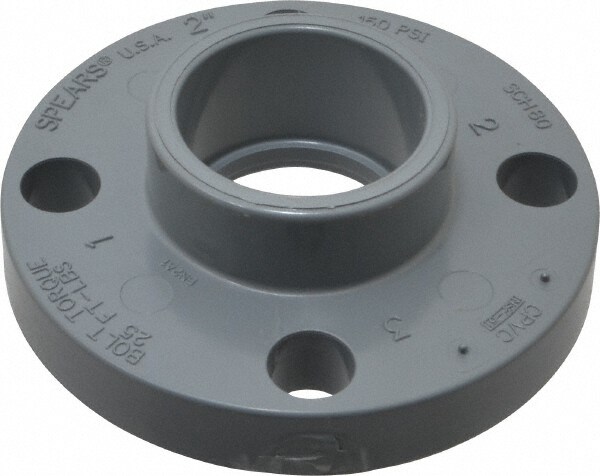 Value Collection 2 Cpvc Plastic Pipe Flange One Piece 37005717 Msc Industrial Supply 
