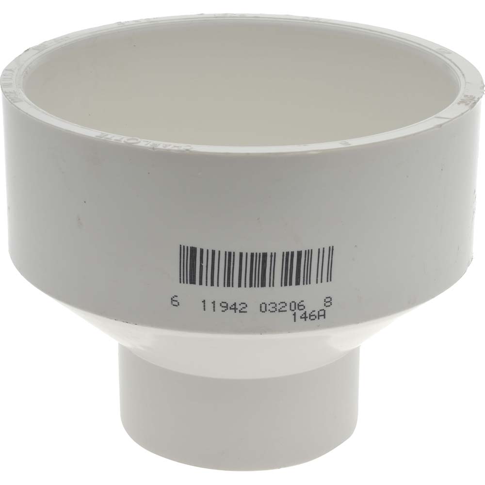 B&K Mueller 4 x 2", PVC Drain, Waste & Vent Pipe Reducer 37006004