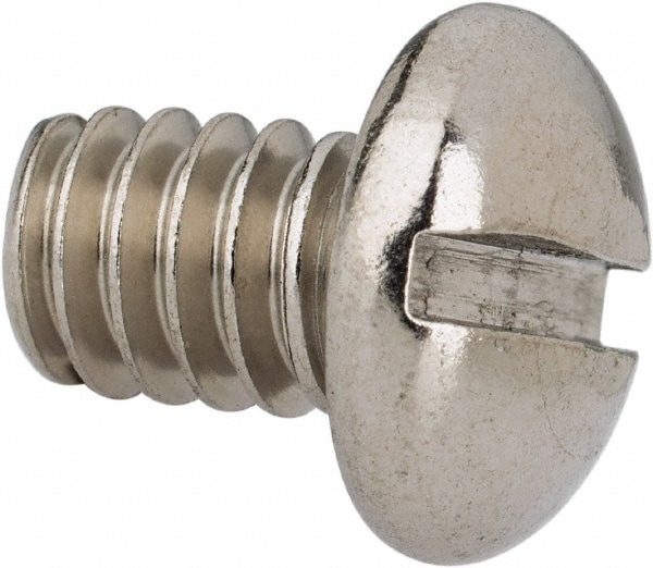 Value Collection R56002148 Machine Screw: 1/4-20 x 3/8", Round Head, Slotted Image