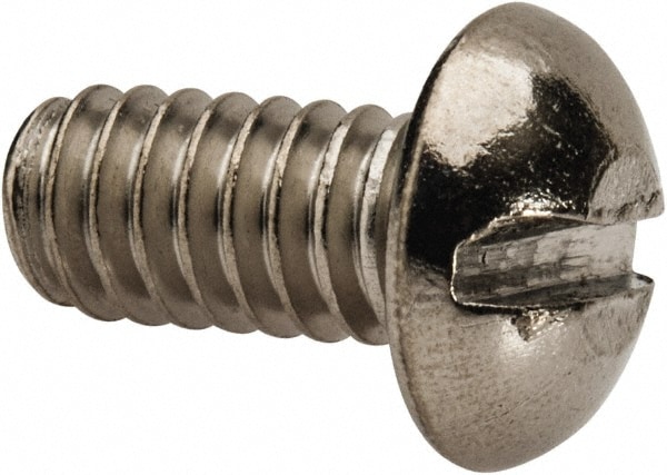 Value Collection R56002150 Machine Screw: 1/4-20 x 1/2", Round Head, Slotted Image