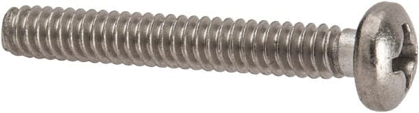 Value Collection W55336PS Machine Screw: #6-32 x 1", Pan Head, Phillips 