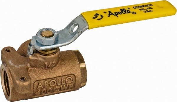 Apollo. 70-603-01 Standard Manual Ball Valve: 1/2" Pipe, Large & Standard Port 