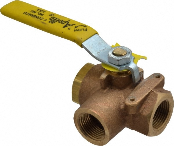 Apollo. 70-604-01 Standard Manual Ball Valve: 3/4" Pipe, Large & Standard Port Image