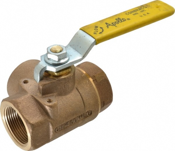 Apollo. 70-606-01 Standard Manual Ball Valve: 1-1/4" Pipe, Large & Standard Port Image