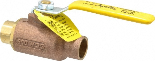 Apollo. 70-204-01 Standard Manual Ball Valve: 3/4" Pipe, Standard Port Image