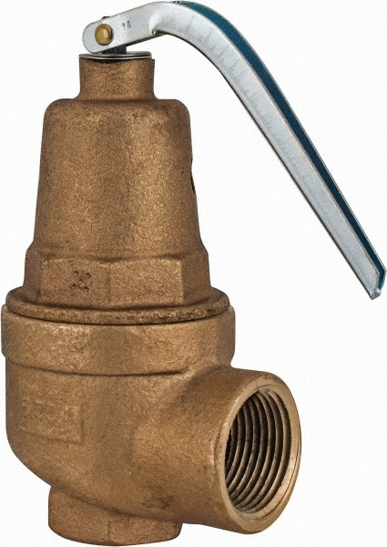 Conbraco 10-614-01 ASME Section IV Safety Relief Valve: 3/4" Inlet, 15 Max psi Image