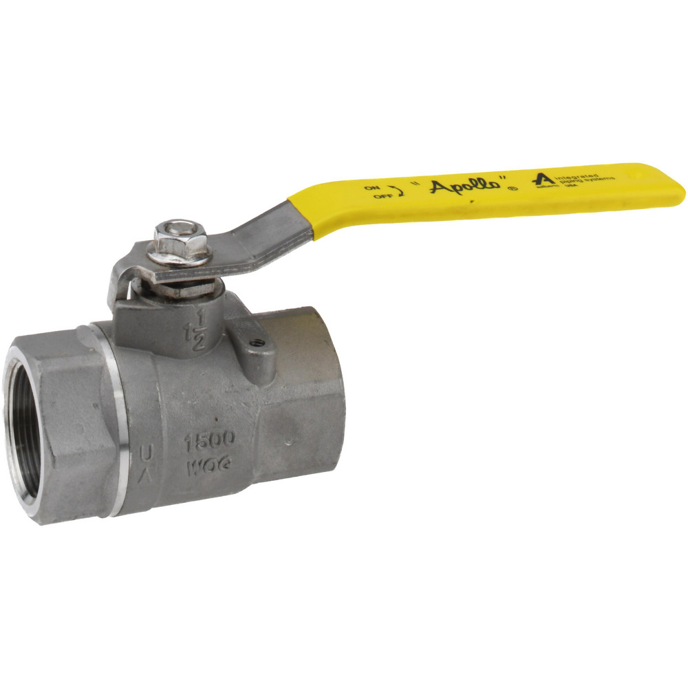 Standard Manual Ball Valve: 1-1/2" Pipe - FNPT x FNPT