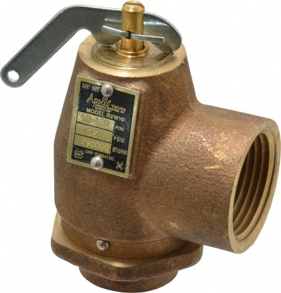 Conbraco 10-102-06 ASME Safety Relief Valve: 3/4" Inlet, 35 Max psi Image