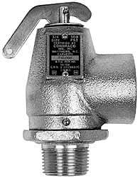 Conbraco 10-104-06 ASME Safety Relief Valve: 3/4" Inlet, 35 Max psi Image