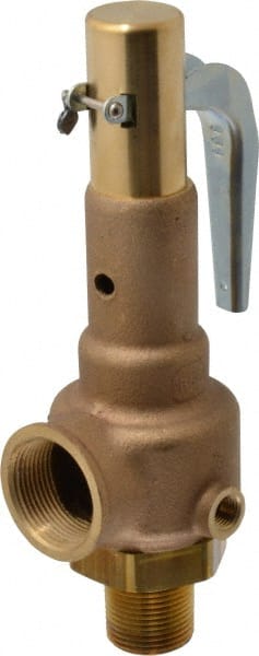 Conbraco 19KFEA100 High Pressure Safety Relief Valve: 1" Inlet, 100 Max psi 