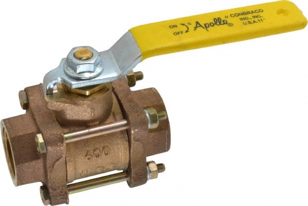 Apollo. 82-105-01 Standard Manual Ball Valve: 1" Pipe, Full Port Image