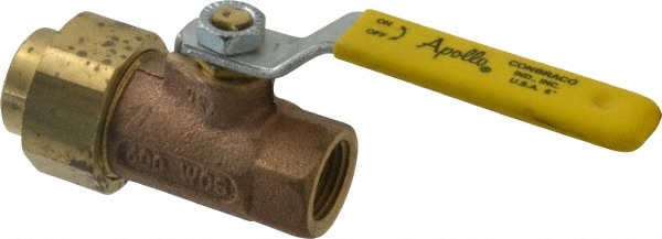 Apollo. 70-303-01 Single Union Ends Manual Ball Valve: 1/2" Pipe 