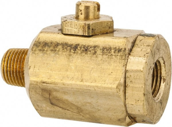 Manual Ball Valve: 1/8" Pipe