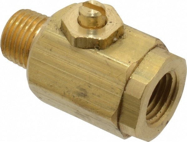 Manual Ball Valve: 1/4" Pipe