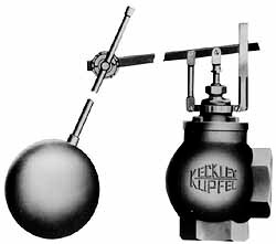1-1/2" Pipe, Bronze, Angle Pattern-Single Seat, Automatic Float Valve