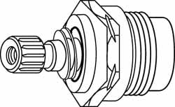 Stems & Cartridges; Type: Faucet Stems and Cartridges