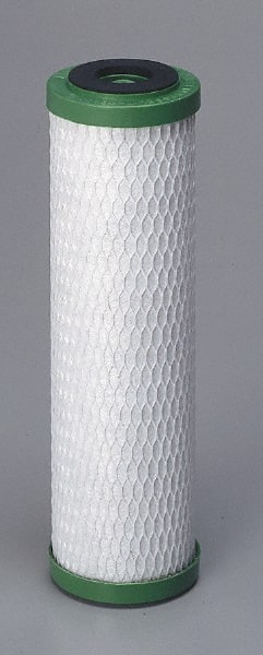 Pentair 155268-43 Plumbing Cartridge Filter: 2-7/8" OD, 9-3/4" Long, 0.5 micron, Carbon Briquette & Resin 
